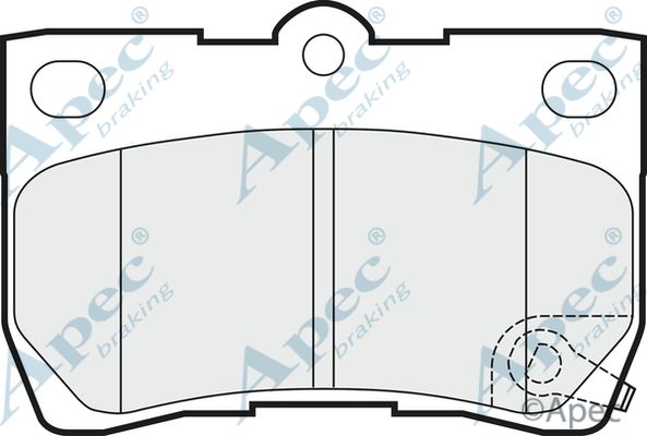 APEC BRAKING Jarrupala, levyjarru PAD1482